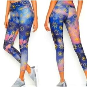 🎄 Victoria's Secret Sport EUC Mystical celestial moon stars Leggings medium